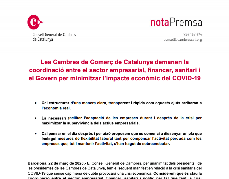 PUBLICACIÓN AYUDAS URGENTES GENERALITAT DE CATALUNYA