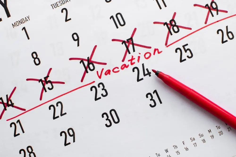 ¿No ha consumido los días de vacaciones?